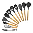 thumbnail image 1 of Set 11 Utensilios de Cocina - Coquo - Kit Completo de Madera y Silicón, 1 of 6