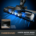 thumbnail image 6 of Farberware Cordless Elite Stick Vacuum Cleaner, Powerful Suction with 3 Speeds for Carpet and Hard Floors, Converts to Handheld Vacuum, LED Screen, 6 of 6