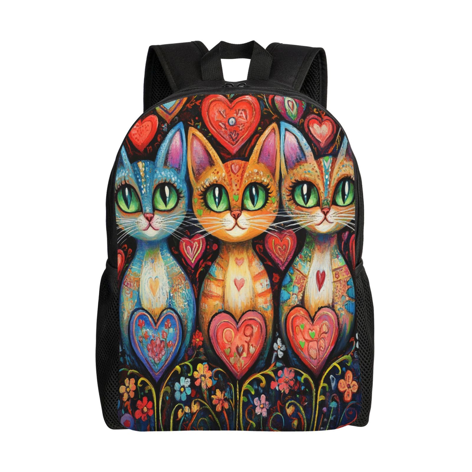 Cat Backpack Double Shoulder Backpack Durable, Spacious, Ergonomic Design for Travel, Work & Outdoor Use