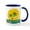 White/Navy Inside, variant on CafePress - Summer East Hampton New York Mugs - 11 oz Ceramic Mug - Novelty Coffee Tea Cup