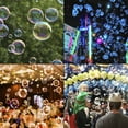 thumbnail image 4 of RGB LED Light Automatic Bubble Machine With Remote Control Stage Effect Party, 4 of 11