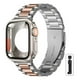 thumbnail image 1 of Correa Para Apple Watch, Acero Inoxidable con Funda Ultra, Compatible con 40/41/42/44/45/46mm, 1 of 5