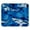Multicolor 2, variant on PhooArto Comfortable Mouse Pad Dolphins Ocean Seaworld Desktop Mousepad , 21 x 25 cm Mouse Mat, Non-Slip Rubber Base, Improves Speed and Precision