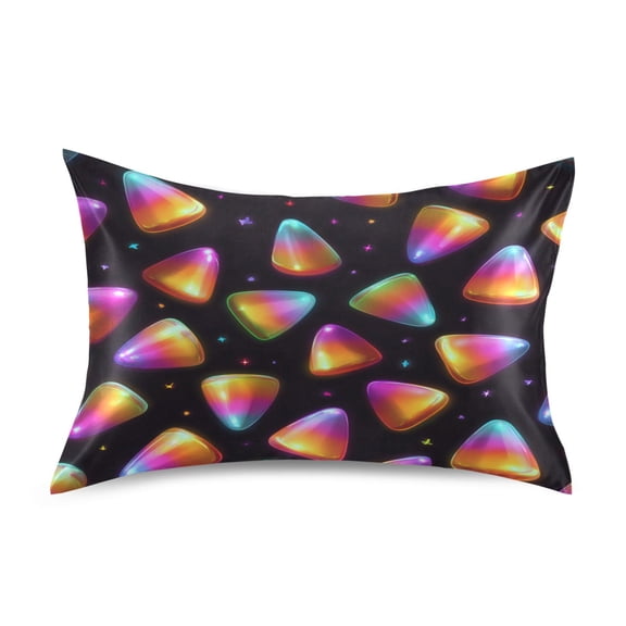 Silky Satin Standard Pillowcases For Hair And Skin A Cat