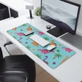 thumbnail image 2 of Long Mouse Pads for Desk,Light Blue Dinosaur Palm Pattern Desk Mats on Top Of Desks, Desk Mouse Pad Extra Large with 3mm Non-Slip Base and Stitched Edge for Gaming,Office,Work,Home 31.5"x11.8", 2 of 6