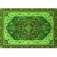 thumbnail image 1 of Ahgly Company Indoor Rectangle Abstract Green Modern Area Rugs, 4' x 6', 1 of 4