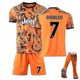 thumbnail image 1 of Kits de fútbol para niños Jersey de fútbol Camiseta de entrenamiento Traje 21/22 - Christiano Ronaldo Juventus-Juventus Away-kids 18(100-110CM) BmatwkZeng Bmatwe Jersey, 1 of 3