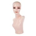 thumbnail image 4 of Bald Man Stand Holder Professional With Makeup Manikin With Shoulder For Style B, 4 of 9