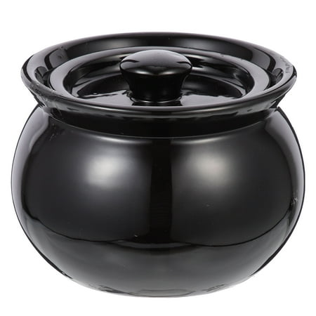 

Soup Bowl Ceramic Stewing Pot Household Exquisite Soup Bowl Home Kitchen Supply