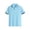 Light Blue, variant on KAUOD Short Sleeve Polo Shirts for Boys School 𝗨niform Striped Loose Fit Pullover Tops Trendy Casual Preppy Shirt