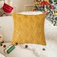 thumbnail image 3 of Nkmbld Merry Christmas Decorative Throw Pillow Covers Soft Christmas Decorative Pillow Cover for Sofa Bed Home Decor Cushion Cover, Yellow, 3 of 8
