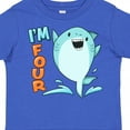thumbnail image 4 of Inktastic I'm Four Shark Fourth Birthday Boys or Girls Toddler T-Shirt, 4 of 5
