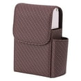 thumbnail image 3 of Étui Porte-Poche Capacité 20 Support Unisexe Tressé Brun Foncé, 3 of 7