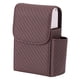 thumbnail image 3 of Soporte para encendedor de cigarrillos Estuche rígido Soporte para encendedor Diseño de 20 Capacidad Soporte de acero inoxidable Unisex para Marrón Sunnimix Estuches para cigarros portátiles, 3 of 7