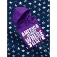 thumbnail image 3 of America Where Else Grunge Style Hoodie Men -Image by Shutterstock, Male 5X-Large, 3 of 4
