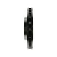 thumbnail image 2 of Stop Tech Power Slot Brake Rotor 126.62057SL SportStop Slotted; Silver E-Coated; Alloy; Single, 2 of 5