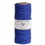 Hemptique Hemp Cord Spool - Blue, 1 mm x 205 ft