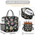 thumbnail image 5 of Pioneer Flower Floral Print Pattern Womens Lunch Box for Work,Insulated Large Lunch Bag for Tween and Teen,Loncheras Para Mujer,Leakproof Adult Lunch Bag for Work,Beach,Travel,Picnic,Camping, 5 of 7