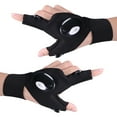 thumbnail image 2 of Guantes de Pesca Luminosos LED, Linterna Guantes de la Luz de la Linterta Algodón PP 2 PCS Liberando Manos para Caminar, 2 of 8