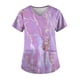 thumbnail image 1 of Uniformes médicos para mujer, de manga corta, para verano, para trabajar, para estar en casa, con cuello en V, cómodos, 1 of 3