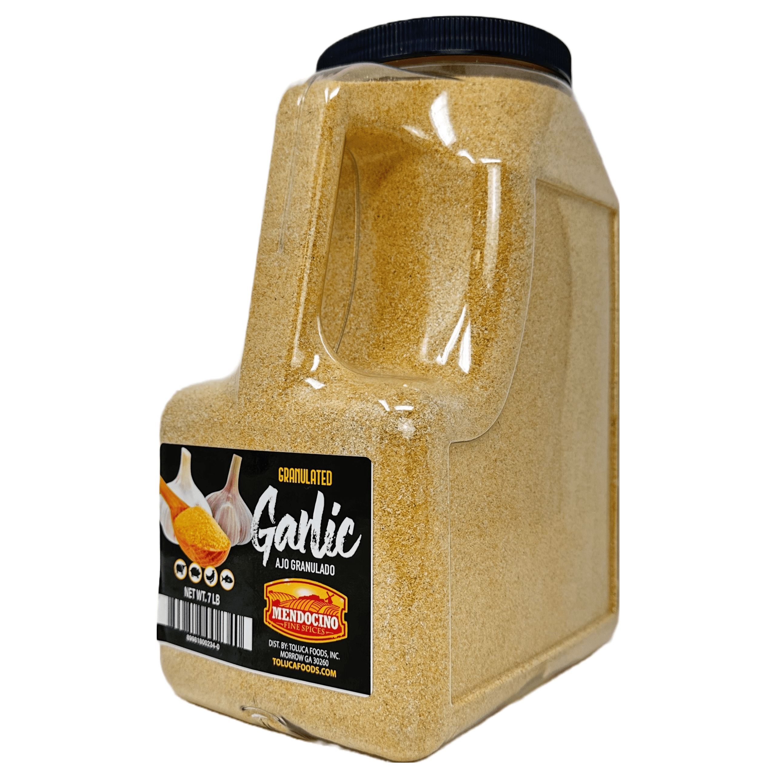 Mendocino Spices Granulated Garlic 7lb Jug