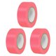 thumbnail image 1 of Cinta de señalización Uxcell 1.2"x148' 3Pcs Cinta de marcado neón no adhesiva rosa, 1 of 5