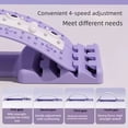 thumbnail image 7 of Back Massager, Lower Back Pain, Waist Stretcher Device, Relaxing Spinal Pain, Relieving Yoga Spinal Correction Pillow, 7 of 7