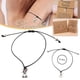thumbnail image 2 of Easter Wishes Anklet Bracelet Blessing Alloy Pendant Wax String Wrist DecorF, 2 of 5