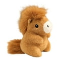 thumbnail image 1 of Figura de peluche de caballo chino, mascota, escultura de recuerdo Marrón, 1 of 9