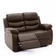 thumbnail image 2 of Sillon Reposet Reclinable 2 Cuerpos Tapizado cafe, 2 of 6