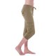 thumbnail image 1 of Pantalones cargo capri para senderismo para mujer, ligeros, de secado rápido, para exteriores, deportivos, informales, holgados, cómodos, con múltiples bolsillos, 1 of 6