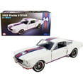 thumbnail image 4 of 1965 Shelby GT350R Street Fighter #14 White with Red & Blue Stripes "Le Mans" Ltd Ed to 1176 pcs 1/18 Diecast Model Car by ACME, 4 of 4