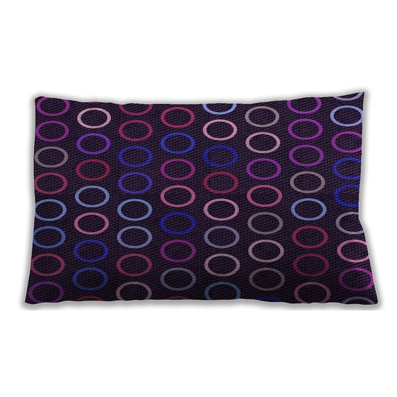 Ahgly Company Indoor Rectangular Contemporary Lumbar Throw Pillow, 13 inch by 19 inch