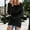 Black, variant on Pullover Crewneck Sweaters Oversized Sweaters Loose Fluffy Fuzzy Pullover Casual Top Solid Long Sleeve Jumper Sweaters Long Blouse with Pockets Basic Tops Tops Soft Long Sleeve Orange M