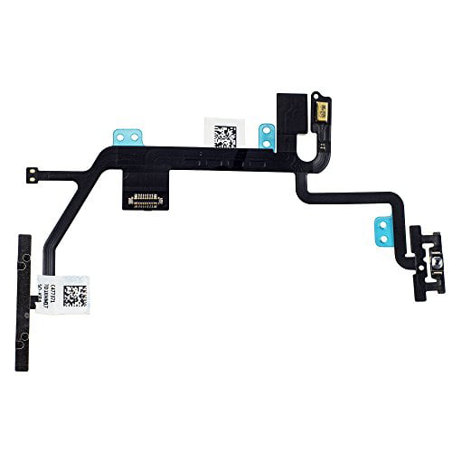 Volume Switch Buttons and LED Flash Lights Flex Cable Assembly for iPhone 8 4.7 COHK Power On Off 