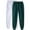 Army Green 02, variant on DeHolifer Sweatpants for Women 2PC High Waist Plus Size Solid Color Straight Leg Drawstring Lounge Joggers Pants with Pockets Blue S