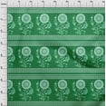 thumbnail image 4 of oneOone Cotton Poplin Green Fabric Maxican Floral Craft Projects Decor Fabric Printed By The Yard 56 Inch Wide, 4 of 4