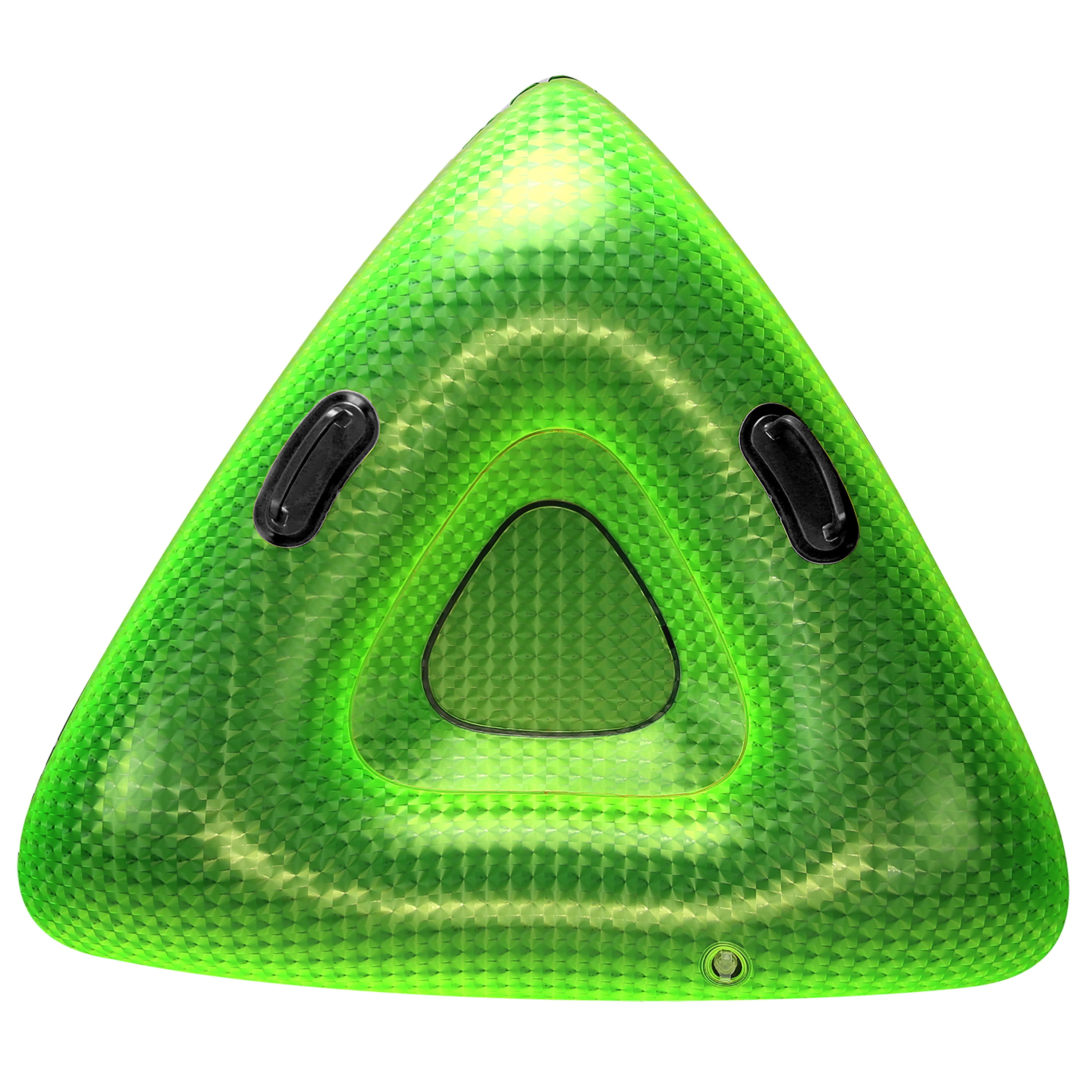 Pipeline Sno Aqua Leisure 48 In. Inflatable PVC Extra Large Green Prism Rocket Snow Sled