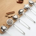thumbnail image 1 of Tea Infuser Ball Mesh Loose Leaf Herbs Strainer Reusable Steel Secure Locking Stainless Steel Seasoning Filter, 1 of 5
