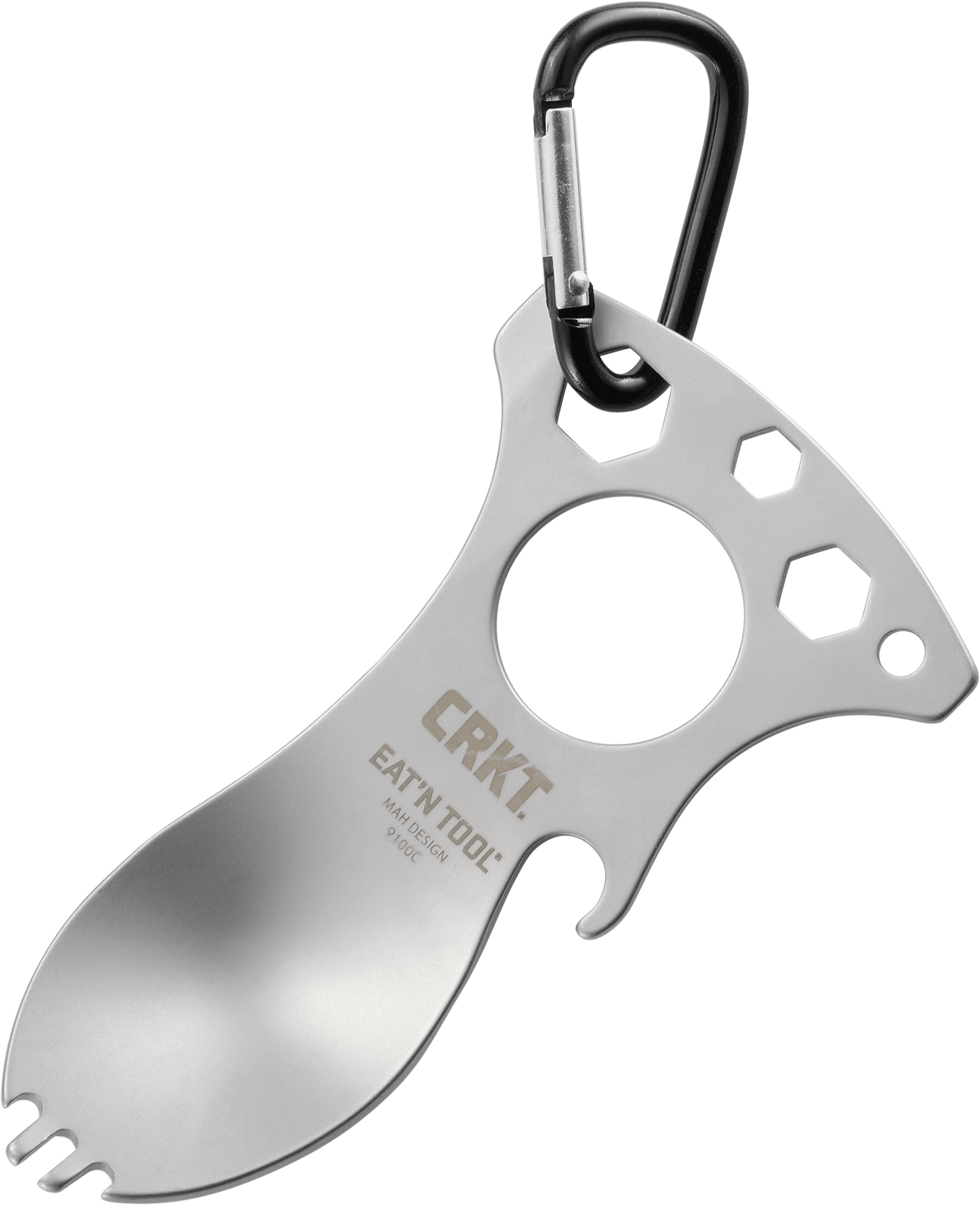EDC CRKT Eat’N Tool Camping Outdoor Multi Tools Fork Spoon Opener Wrench