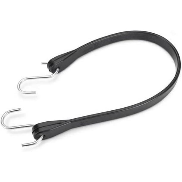 Max MM08 14" Black EPDM Rubber Tarp Bungee Cord Straps Quantity of 60