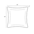 thumbnail image 7 of 2 Pack Waterproof Outdoor Throw Pillows, Fade-Resistant Patio Cushions for Garden Furniture - 18x18 Inch Blue Decorative Pillow Covers, 7 of 7