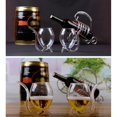 thumbnail image 3 of Creative Vampire Wine Glass Transparent Glass Cup With Built in Straw Ideal For Parties Bars Hotels 300ml, 3 of 5
