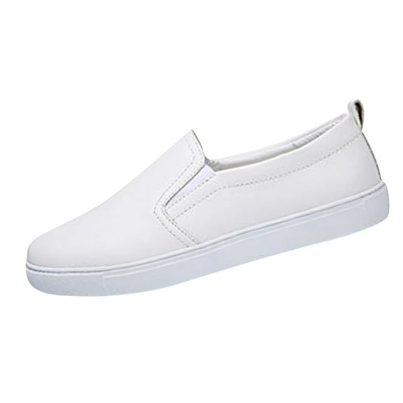 Sngxgn Flats Shoes for Women, Ballet Flats Shoes with Comfortable , Soft Slip on Dressy Shoes for Casual(White,40)