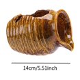 thumbnail image 4 of CarpNettore Clay Pot Water Fountain Pot Flow Water Ornament Decorative Ceramic Jar Waterfall Yellow, 4 of 9