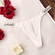 thumbnail image 1 of Victoria's Secret Sexy Sin Costuras Bragas De Mujer Carta De Lujo Diamantes De Imitación Lencería G string Confort Diseño Íntimo Rosa Satén, 1 of 1