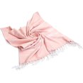 thumbnail image 3 of Smyrna Classical Series Original Turkish Beach Towel  100% Cotton, Prewashed, 37 x 71 Inches  Peshtemal and Turkish Bath Towel for SPA, Beach, Pool, Gym and Bathroom Blush Pink, 3 of 7