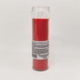 thumbnail image 2 of Unscented Jar Candle, Red, 2 of 4