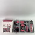 thumbnail image 6 of SENBORYSUN Power drills, 58pc Pink 8V USB Electric Power Cordless Drill Driver and Womens Ladies Home DIY Tool Kit Set, 6 of 9