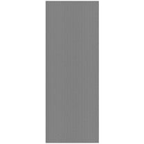 Ottomanson Extra Long Hallway Runner Waterproof Non-Slip 2x10 Indoor/Outdoor Utility Rug, 2' x 10', Gray